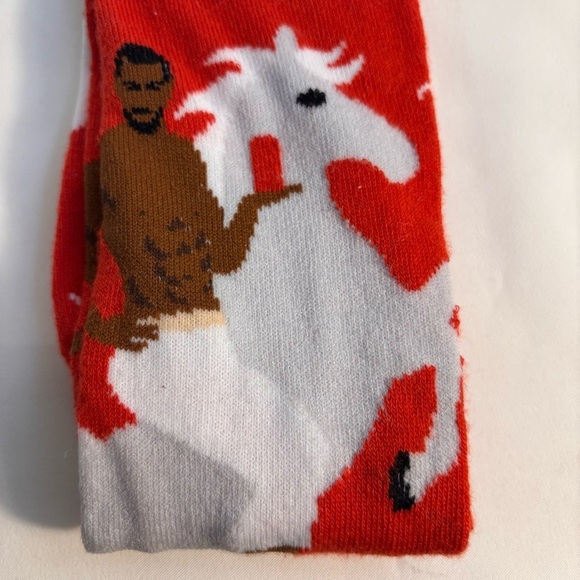 OLD SPICE Mainly Man Novelty Socks NEW WITH TAG - Picture 4 of 6